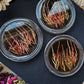 Aries-Inspired Japanese Maple Upcycled Glass Coasters - SECOND